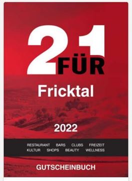 Picture of Buch 2FÜR1 Gutscheinbuch Fricktal