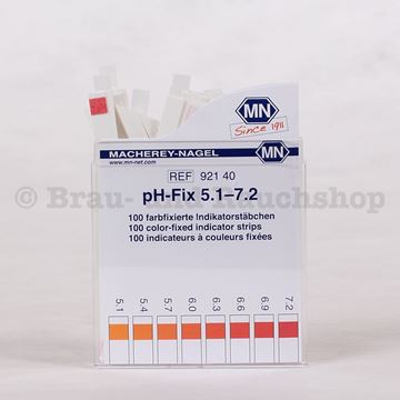 Bild von pH-Fix Indikatorstäbchen 5,1 -7,2
