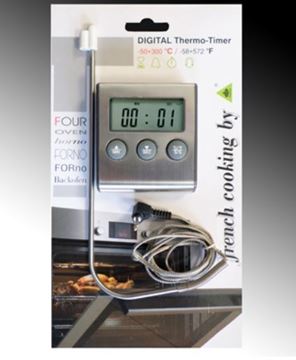 Immagine di Digitaltes Einstichthermometer für Ofen