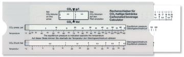 Immagine di CO2 Rechenschieber Temp/CO-2