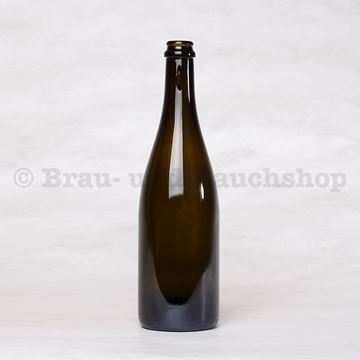 Picture of Champagner Flasche 75 cl braun