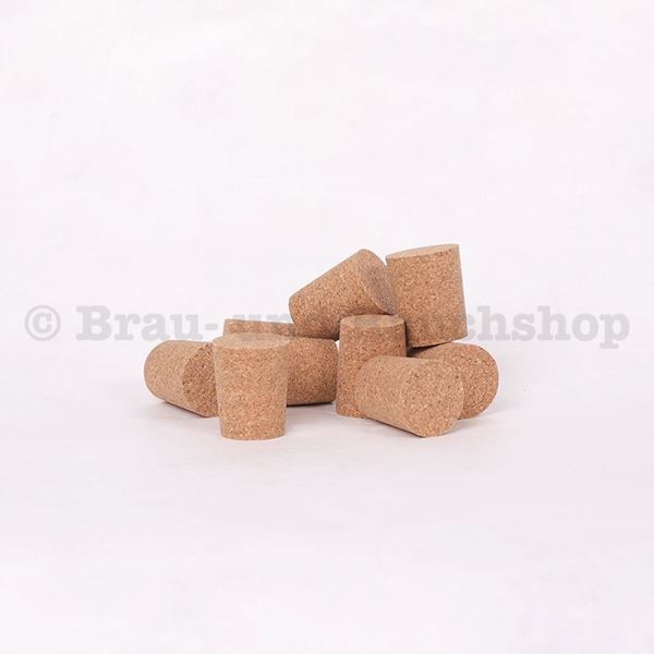 Bild von Konischer Kork 10 Stk. 19x22