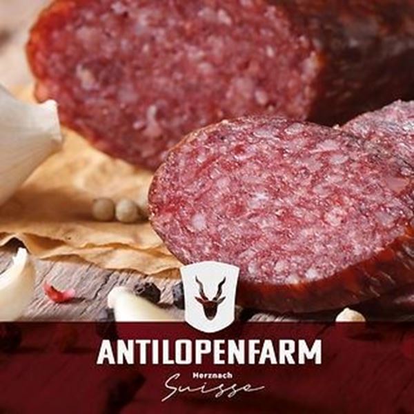 Bild von Antilopen Knoblauchwurst Stück ca. 220g