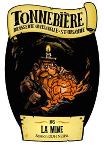 Bild von Tonnebière La Mine No7 SESSION IPA