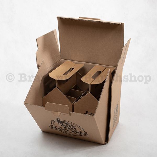 Bild von Karton Versandbox für 12 x 0.33