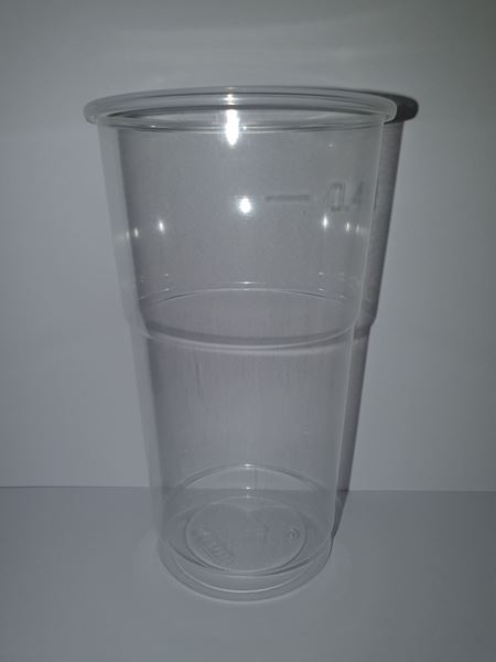 Bild von Bierbecher PP 400ml Stange à 40 Stk
