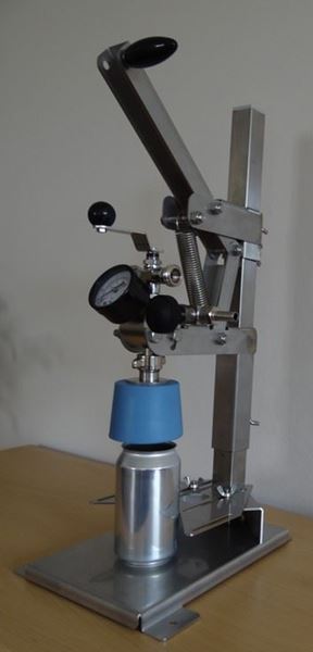 Bild von Gegendruckfüller für Dosen  mit Ständer