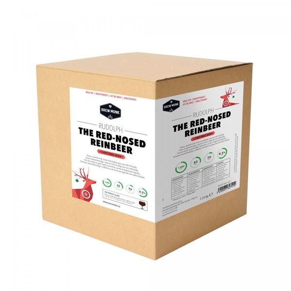 Bild von Brew Monk Malzpaket-Rudolph red- nosed