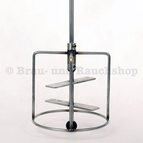 Bild von Maischequirl Edelstahl 1100mm mit Korb