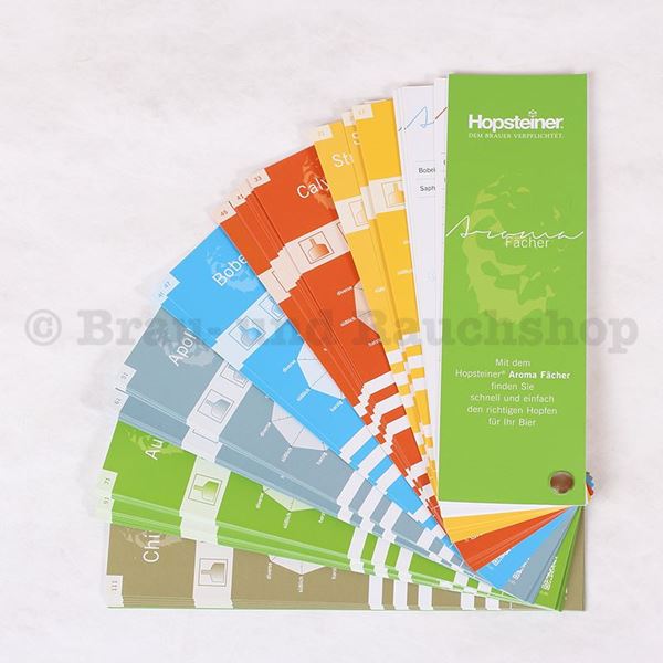 Bild von Hopfen Aroma Fächer
