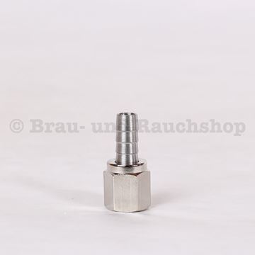 Bild von Nippel Edelstahl NC 6mm inkl. Mutter