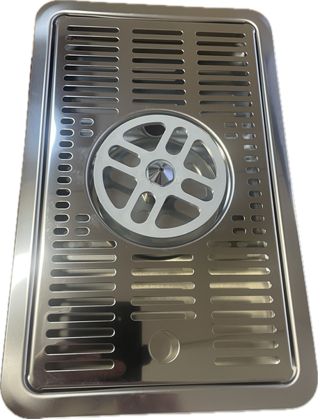 Bild von Tropfblech  180x300 mm,mit Gläserdusche