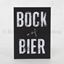 Bild von Karte Bock auf Bier
