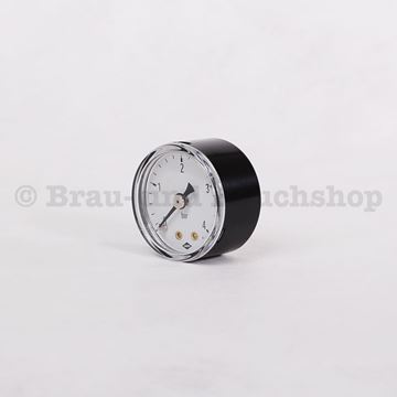 Bild von Manometer 0-4 bar 1/8" Anschluss hinten