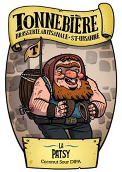 Bild von Tonnebière La Patsy Coconut Sour IPA