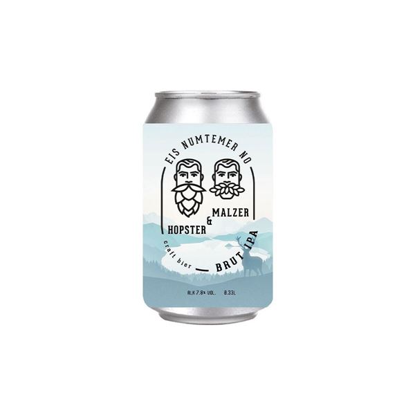 Bild von Hopster & Malzer, Brut IPA, Dose