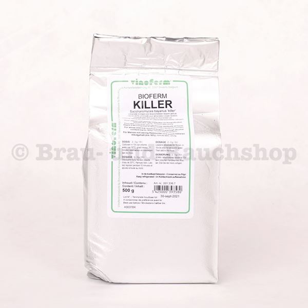 Bild von BIOFERM Killer 500g Trockenhefe  Wein