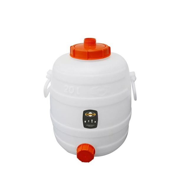 Bild von Gärtank 20 Liter rund mit Deckel