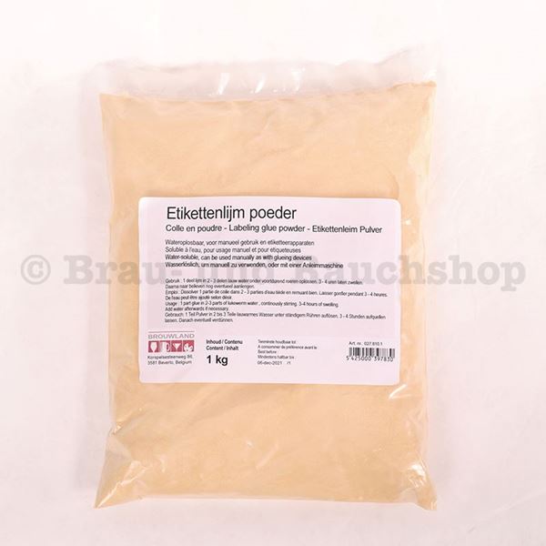 Bild von Etikettenleim pulver 1 kg