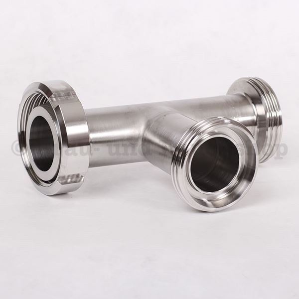 Bild von Kegel DIN-25 T-Stück, 2 x Gewinde