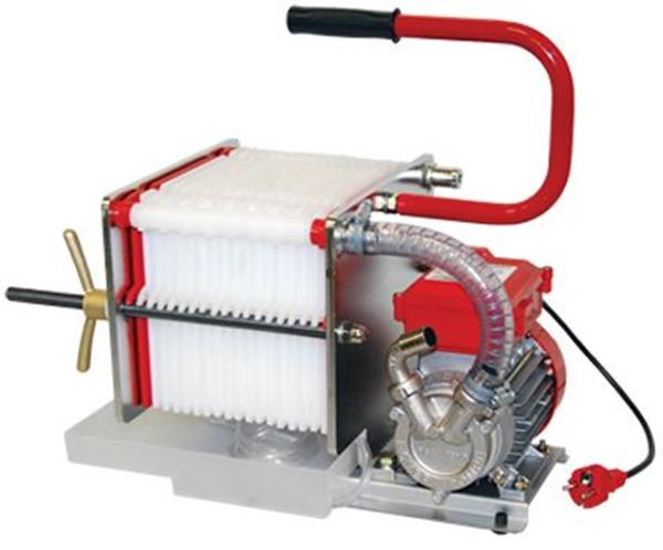 Bild von Würzepumpe mit Filter, 18 Platten