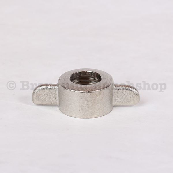 Bild von Flügelmutter 5/8" vernickelt