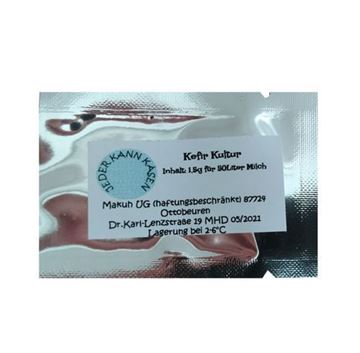 Bild von Kefir Kultur 1,5g für 50 Liter Milch