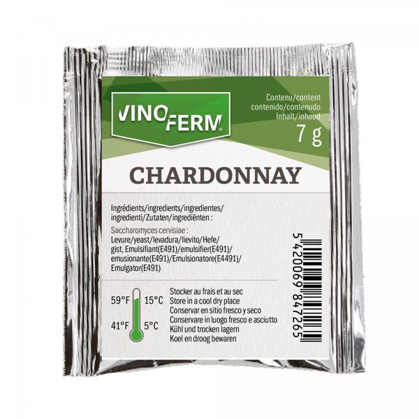 Bild von Trockenhefe Wein Vinoferm Chardonnay 7g