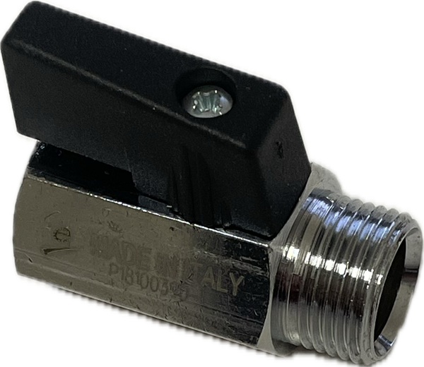 Bild von Hahn 2x3/8" IG AG schwarz