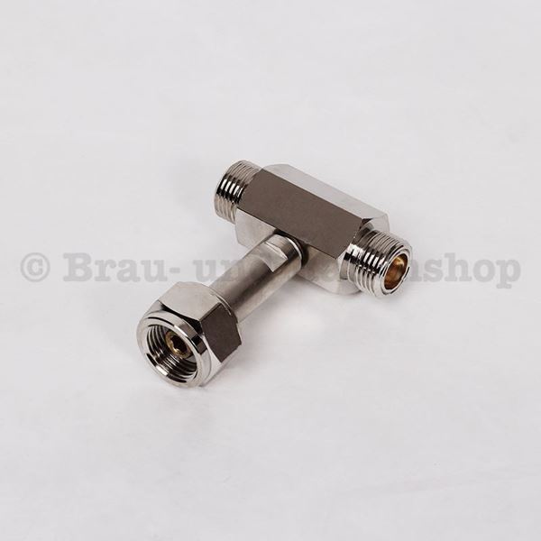 Bild von CO2 Anschlüssstück für 2 Druckmindern