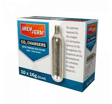 Bild von CO2 Patrone Keg Charger 10 Stk.