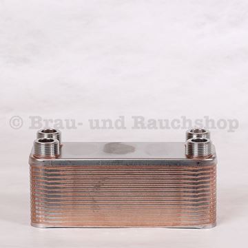 Bild von Plattenwürzekühler 30 Platten NIRO