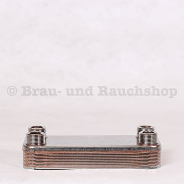 Bild von Plattenwürzekühler 12 Platten NIRO