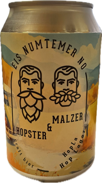 Bild von Hopster & Malzer,Hola Hop Lager, Dose