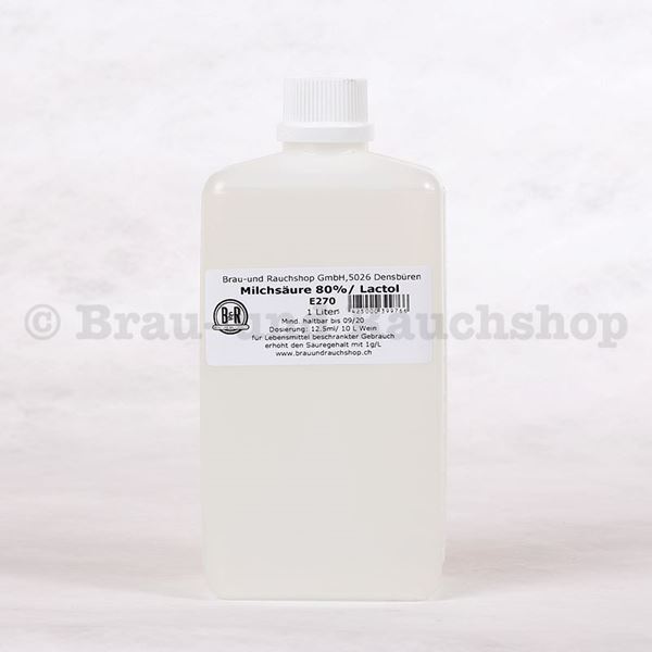 Bild von Milchsäure, 1 Liter 80%