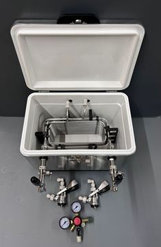 Bild von Durchlaufkühler stromlos 2 Hahn