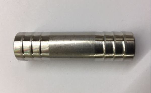 Bild von Doppelbierschl.tülle 12 mm Edelstahl