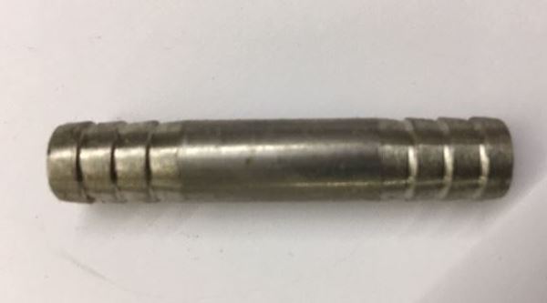 Bild von Doppelbierschl.tülle 9 mm Edelstahl