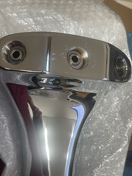 Immagine di Kobra 3-leitig Chrom, leichte Kratzer