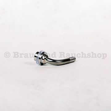 Bild von Bierschlauchtülle 7 mm gebogen Edelstahl