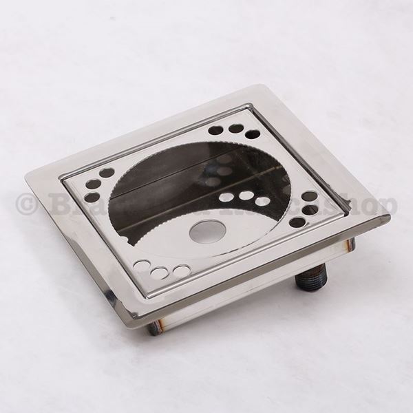 Bild von Einlasstropfblech 140x140 mm/ Gläserdu.