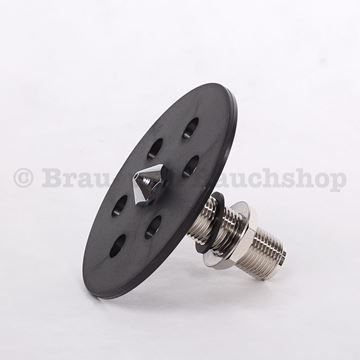 Bild von Gläserdusche schwarz