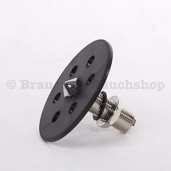 Bild von Gläserdusche schwarz