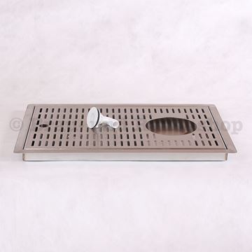 Bild von Tropfblech 480x313mm Gläserdusche kompl.