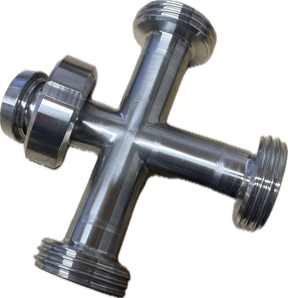 Bild von Kreuz -Stück DIN 25,1x Kegel 3x Gew.