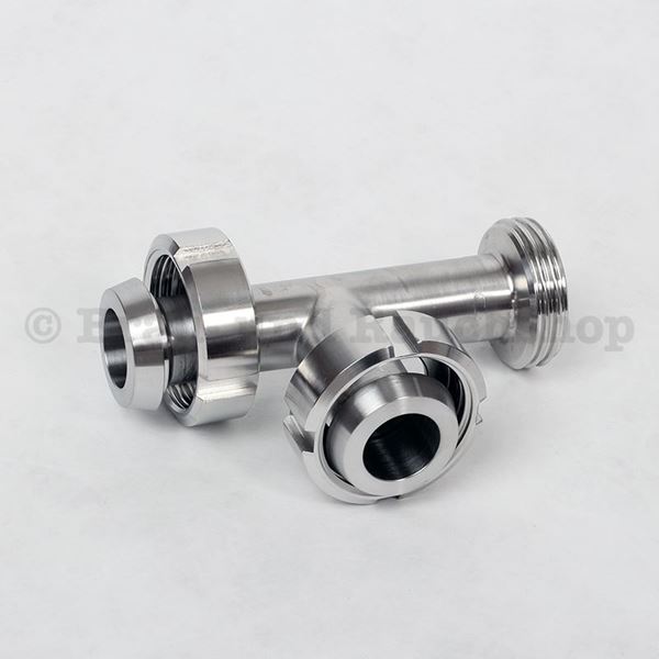 Bild von T-Stück DIN 25,2x Kegel 1x Gew.