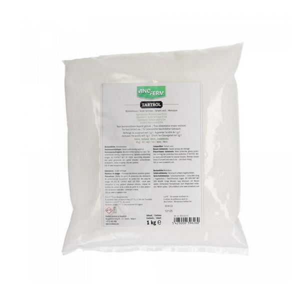 Bild von Weinsäure, Vinoferm Tartrol 1 kg