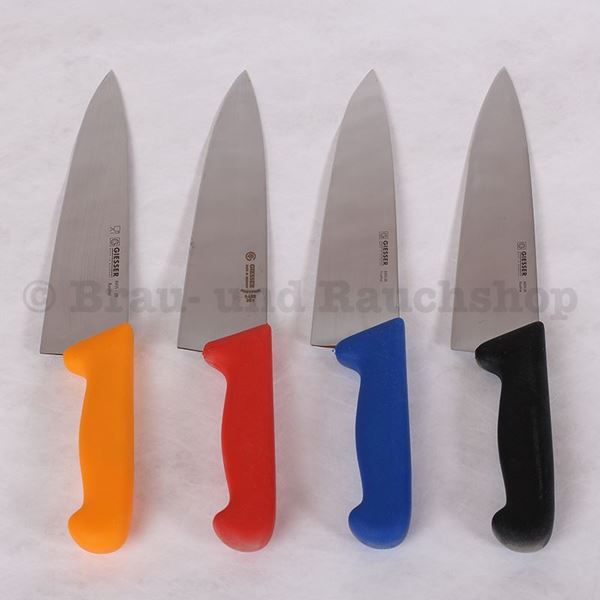 Bild von Kochmesser, Kunststoffgriff gelb