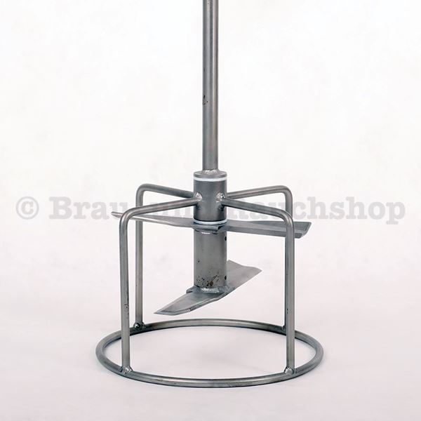 Image sur Maischequirl Edelstahl 700 mm mit Korb