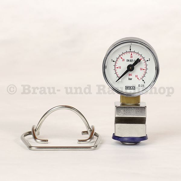 Bild von Druckmessgerät für Bügelflaschen
